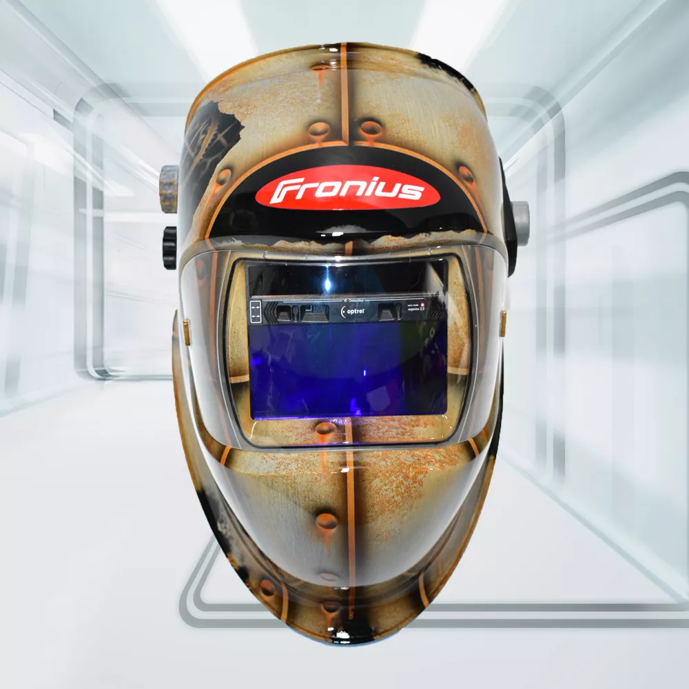 Airbrushed Vizor 4000 professional welding helmet