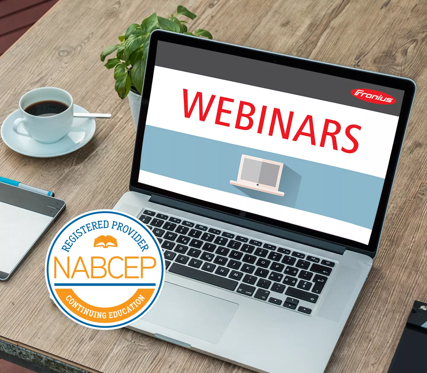 Fronius webinar with NABCEP credits