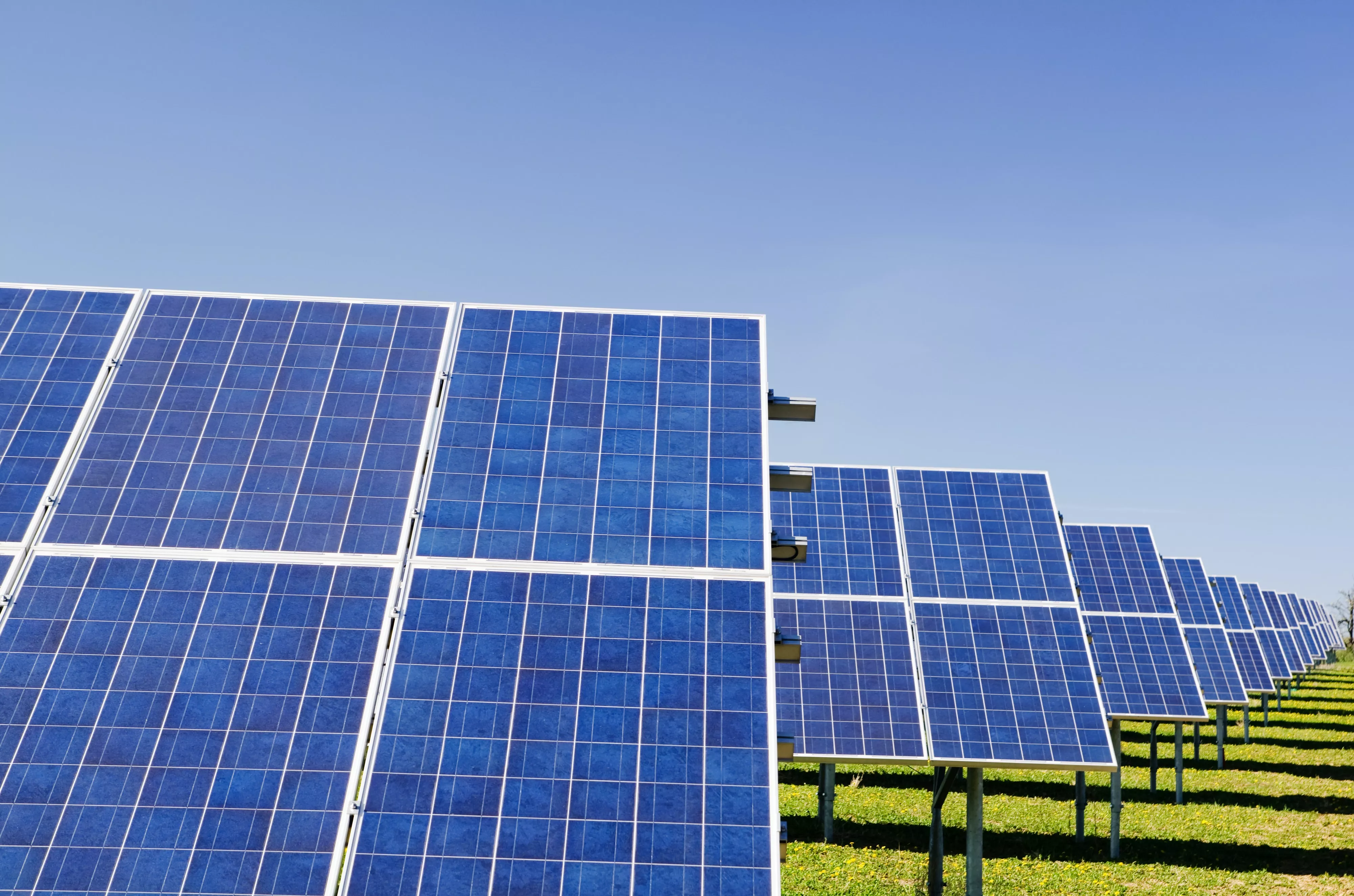 Solar plant. Photo by Zbynek Burival on Unsplash
