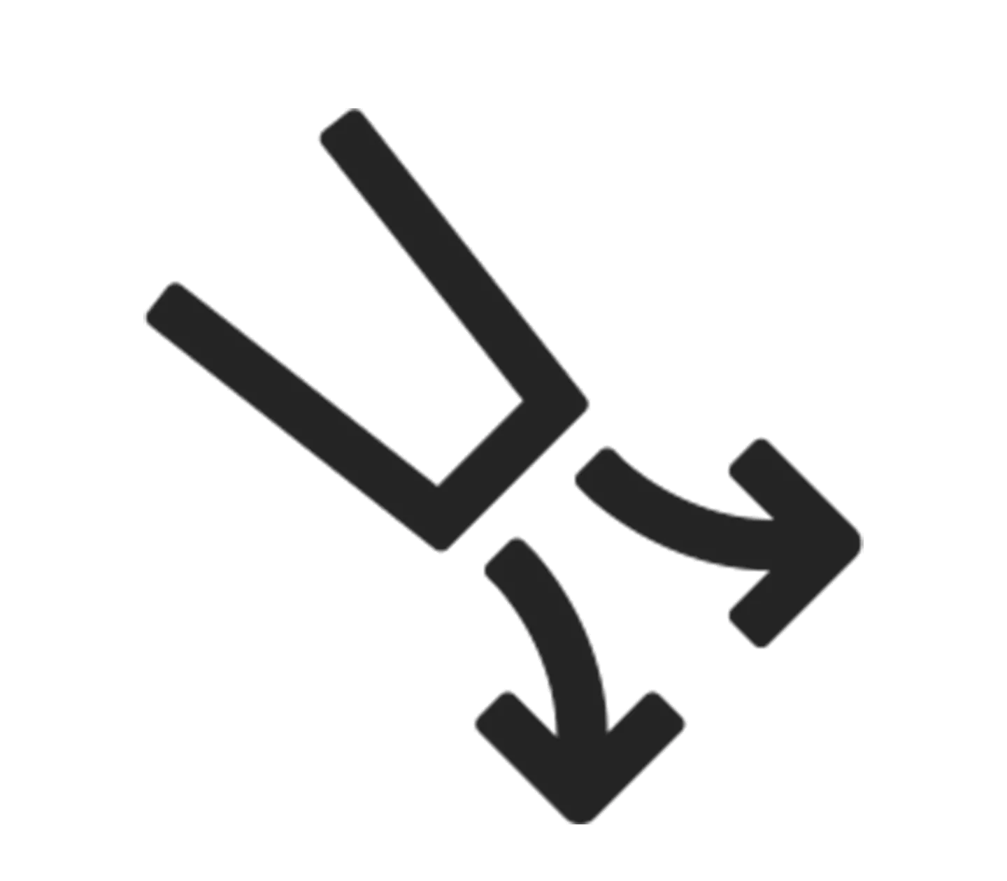 Icon Übergangslichtbogen