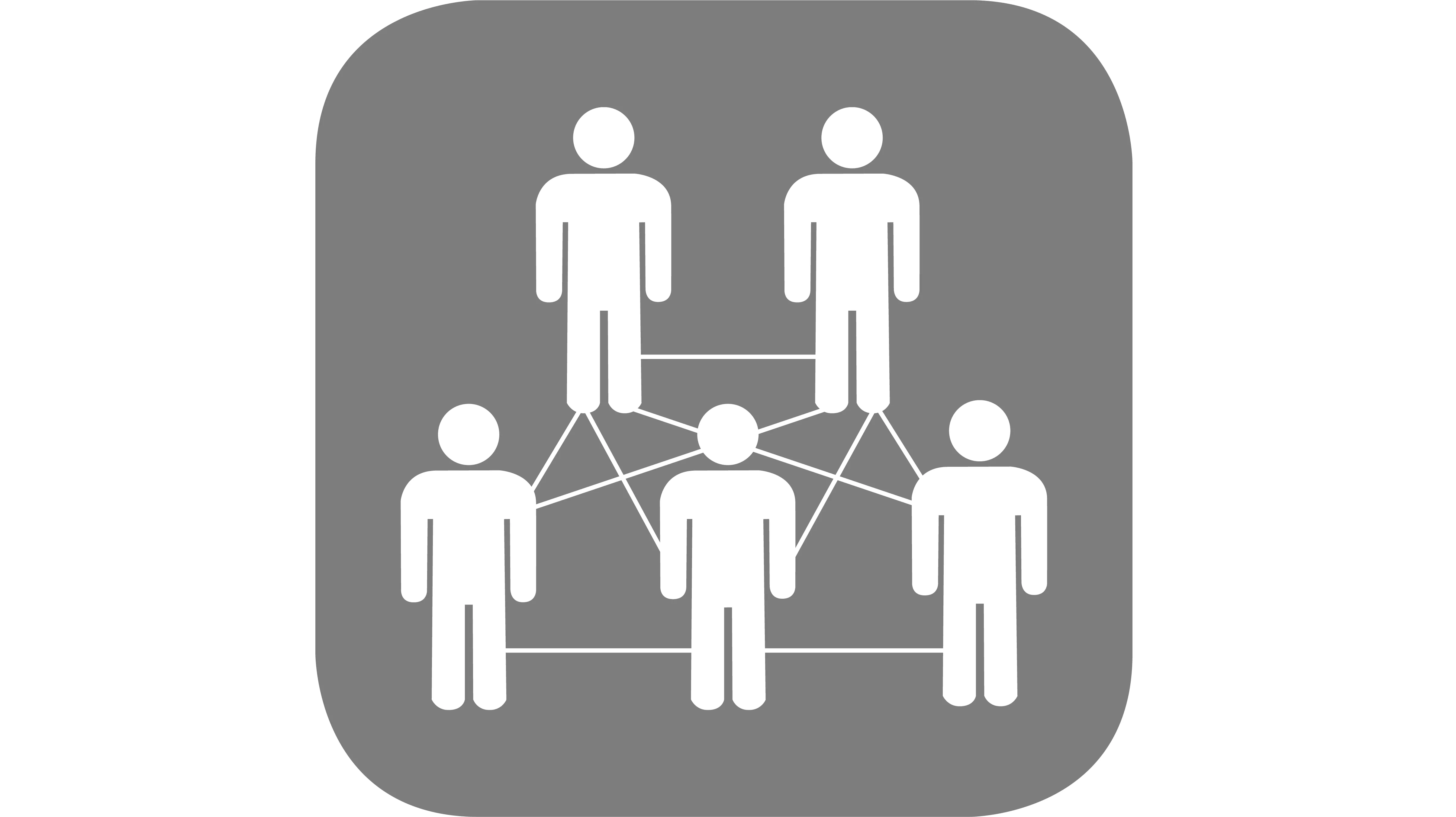 Icon eines Netzwerks