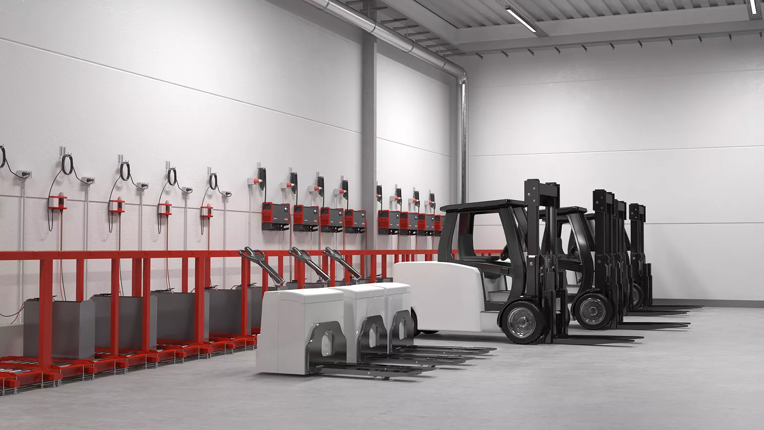 Modular and flexible Battery charging solutions for your forklift truck