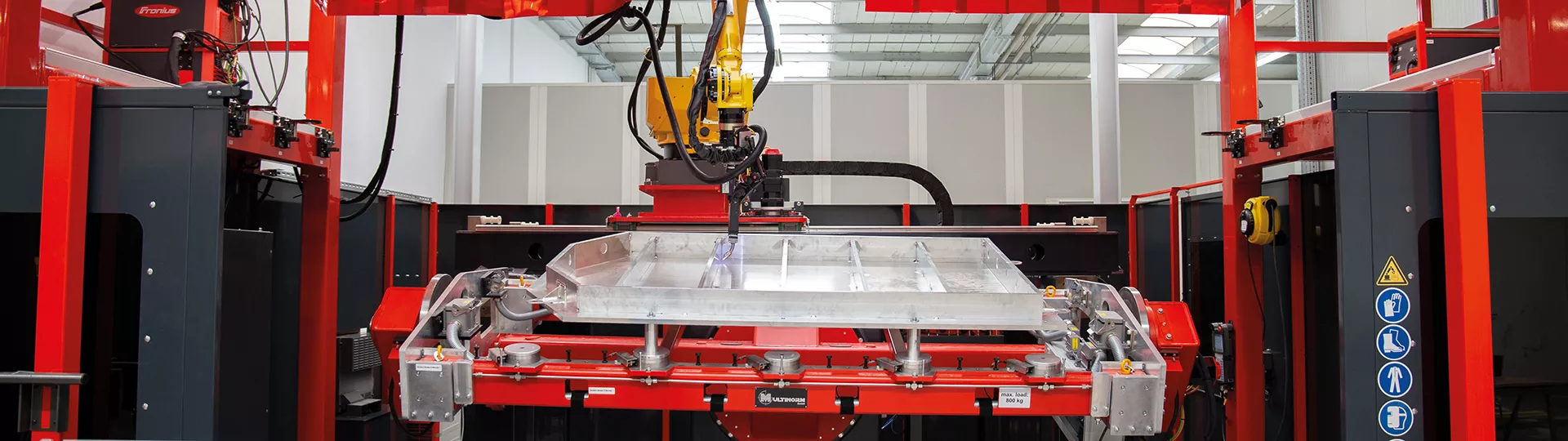 Welding expertise with battery trays